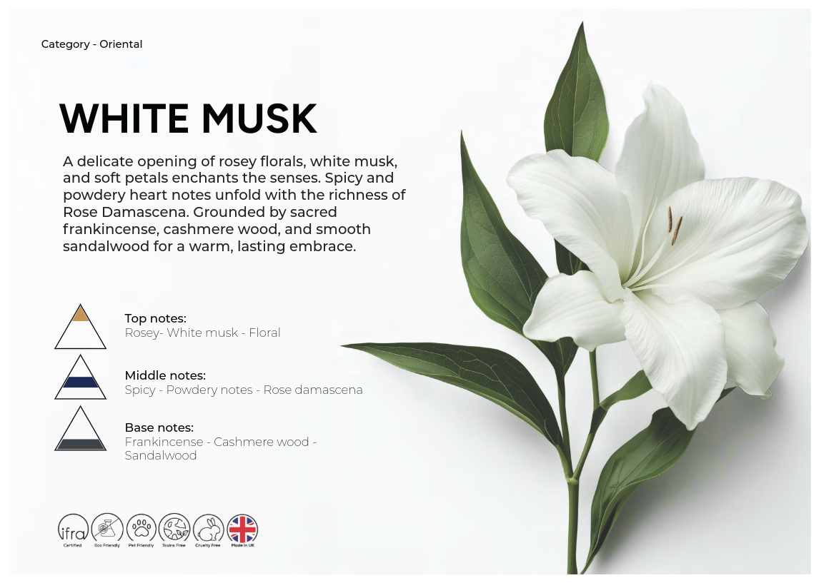 WHITE MUSK AROMA OIL DS