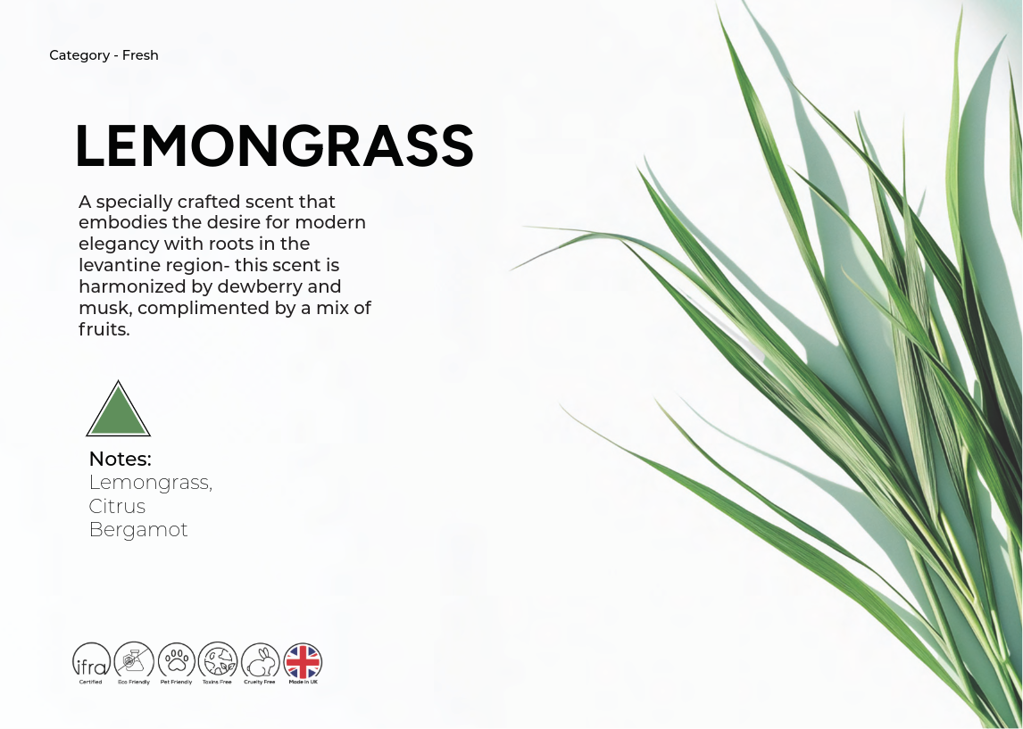 LEMONGRASS AROMA OIL DS
